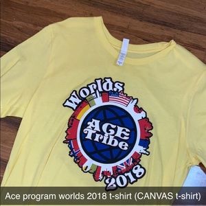 Ace cheer company worlds t shirt 2018